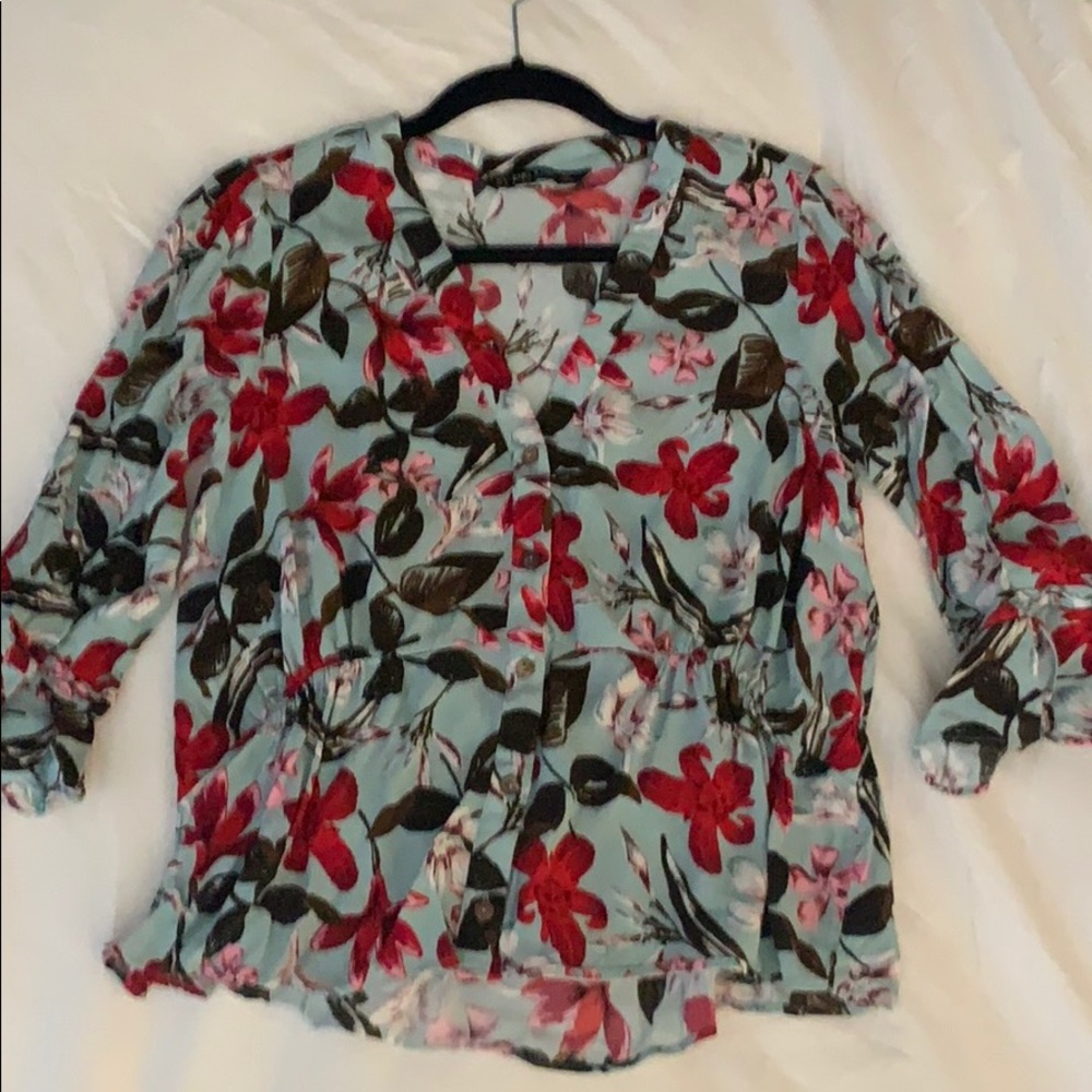 Floral blouse